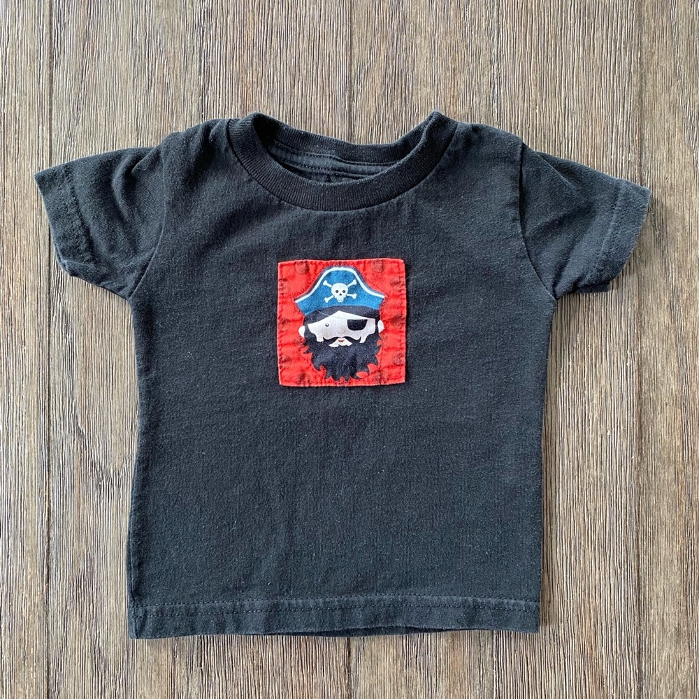 4/$10 Baby Boy pirate Tshirt